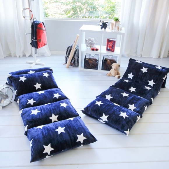 Butterfly Craze Floor Pillow Bed Lounger Cover, Cozy & Stylish Seating Solution - Picture 11 of 12